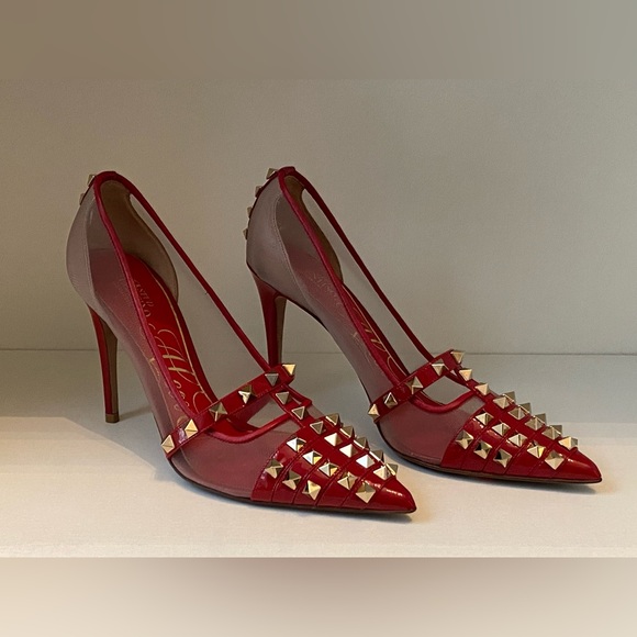 NWOB VALENTINO GARAVANI Rockstud Alcove Pump Heels Shoes - 36 - Picture 4 of 12